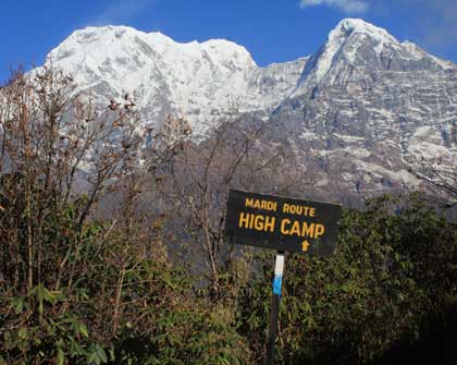 Mardi Himal Trek.